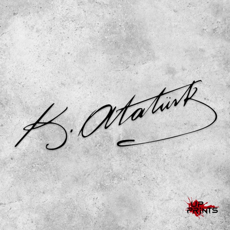 Mustafa Kemal Atatürk Unterschrift